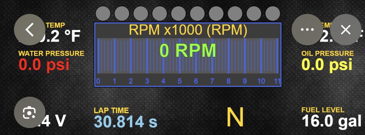 RPM / Shift-Anzeige — VibeLink Overlay